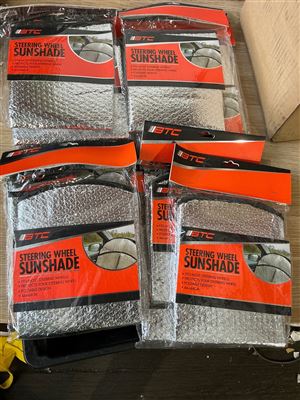 Steering Wheel Sunshade- Quantity of  12 Thumbnail