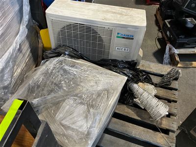 Daikin Air Conditioner, External and Internal Unit Model RXS25L2V1B, Sold As Is Thumbnail
