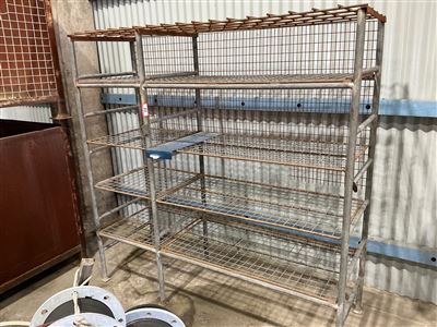 Steel Rack 1800mm W x 580mm D x 1850mm H (Located At Wingfield) Thumbnail
