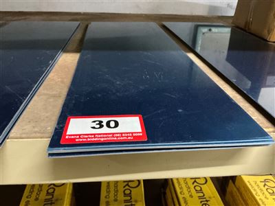 Stainless Steel Sheets x 10, 640mm L x 200mm W x 0.6mm Thick (Located At Wingfield) Thumbnail