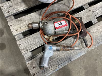 Electric Drill and Air Drill (Located At Wingfield) Thumbnail