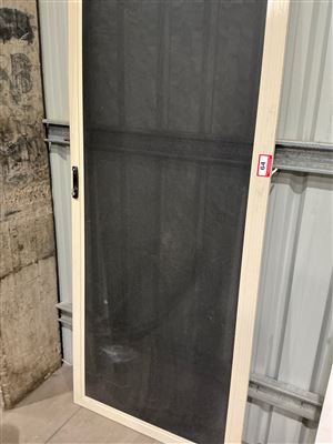 Security Mesh Screen Sliding Door 905mm W x 2055mm H (Located At Wingfield) Thumbnail