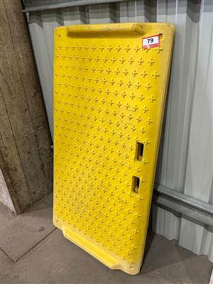 Pit Covers/Ramps x 2, 1300mm W x 700mm D (Located At Wingfield) Thumbnail