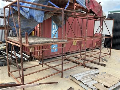 Steel Rack Suit Standard Size Pallets 5200mm W x 1200mm D x 2250mm H (Located At Wingfield) Thumbnail