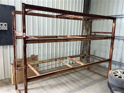 Steel Rack 2800mm W x 900mm D x 2330mm H (Located At Wingfield) Thumbnail
