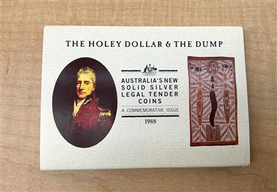 The Holey Dollar & The Dump Commemorative Coin Issue 1988 Thumbnail