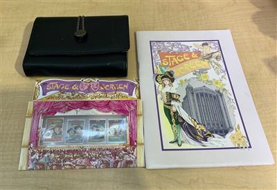 Australia Post "Stage & Screen" Booklet 1989 & Indiana Jones Purse/Wallet (Leather Look) Thumbnail