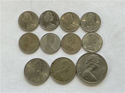 Australian & New Zealand Coins – Quantity of 11 Thumbnail
