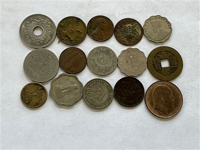 World  Coins - Quantity of 15 Thumbnail