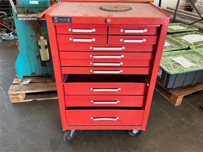 Mobile Workshop Toolbox Missing One Drawer- 700 x 500 x 1050 mm H Thumbnail