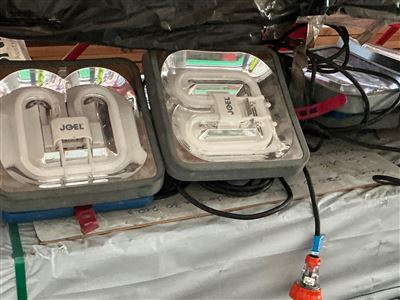 Work Site Lights - Quantity of 8  - 240 Volt Thumbnail
