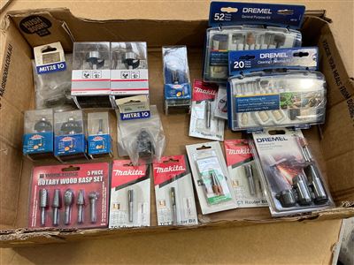 Dremel Polishing Kits, and. Quantity of. Router Bits Thumbnail
