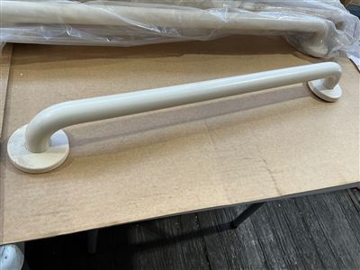 Alum.Grab Handrail -Cream Colour  -600 mm - Sold Per Each Thumbnail