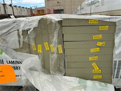 280 x 30, LOSP Treated Pre-Primed Pine, Laminated Finger Jointed D4S Pencil Round, 70 pcs @ 5.4 M, 378 Lin Metres Total Pk PIKCLPP28003054 Thumbnail
