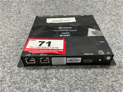 Crestron Dm-Tx-201-C Dm Computer Center Unit Only Sold As Is Thumbnail