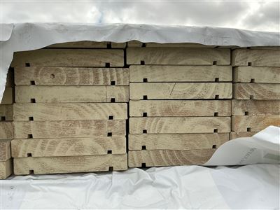 185 x 42 , LOSP Treated Pre-Primed Pine, Kiln Dried Tight Knot Fascia Pencil Round, 24 pcs @ 3.6 M, 86.4  Lin Metres Total Pk PIKTKPF18803054 Thumbnail