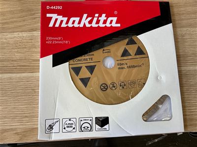MAKITA Circular Concrete Saw Blade - 230 mm x 22.23 Thumbnail