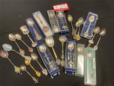 Silver Plated Teaspoons From All Over The Place Thumbnail