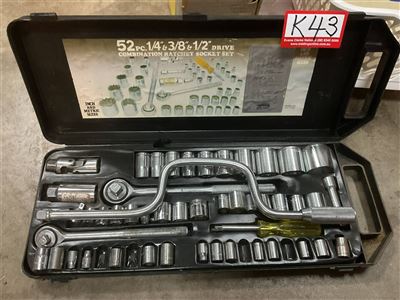 52 Piece Ratchet Socket Set Thumbnail