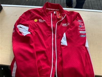 Shell V-Power Racing Team Zip Jacket, Red, with Swing Tag Thumbnail