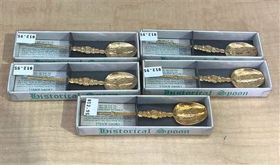 Westair Reproductions "Historical Spoon" Roman Spoons - Quantity of 5 Thumbnail