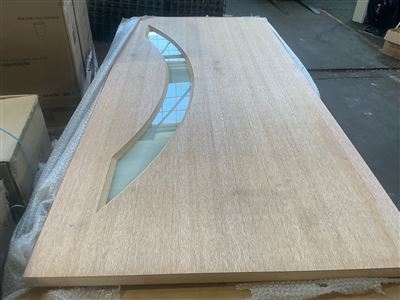 Hume 2040X920X40 Newington Xn6, Translucent Glazing Veneer RRP $1050 Thumbnail