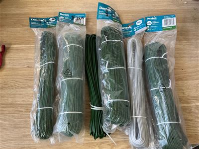 Clothes Line Cord - Quantity of 6 - Various Lengths Thumbnail