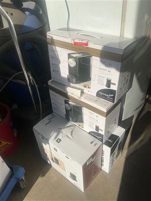 Expressor Capsule Coffee Machines - Quantity of 4   (Collect From Greenfields ) Thumbnail