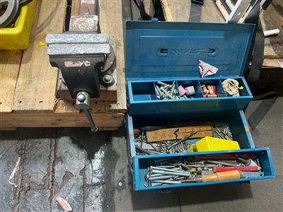 4” Sivel Base Vice and Tool Box Thumbnail
