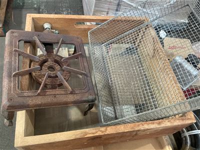LP  Gas Cooker and 2 Sieves Thumbnail