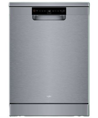 Haier 300 Series Freestanding Dishwasher with Hygiene, Satina, Model Number: HDW13F0S1 - RRP $749 Thumbnail