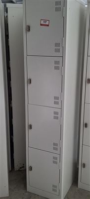 Steel Combo 4 Door  Personal Locker -( Collect From Victor Harbor ) Thumbnail