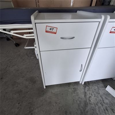 White Melamine File / Storage Pedestal -  -( Collect From Victor Harbor ) Thumbnail