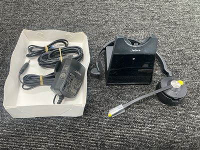 Jabra Engage 75 Wireless Mono Headset with Base and Power Adapter Thumbnail