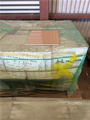 Levigato Barite Porcelain 300 x 300 44 boxes 15 pcs pPerbox 59.4 sqm IRP $2673 Thumbnail