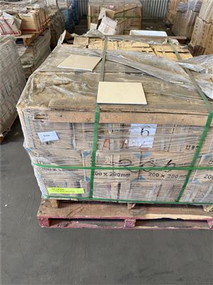 Latte ceramic tile 200 x 200 46 boxes 37 pcs per Box Thumbnail