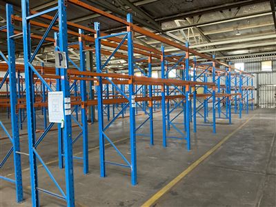 Pallet Racking, Dexion- 6 Bays - Overall Length  20 M - Approx-  3 Metre High - Thumbnail