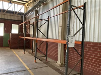 Pallet Racking, Dexion-3 Bays - Overall Length 8.2 Metre Approx -3 Metre High Thumbnail