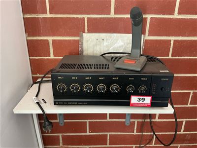 Toa  P A Amplifier - Model A 121 E Thumbnail