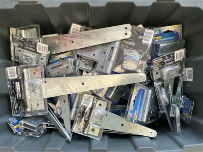Gate Galvanised & Zinc Tee , Strap & T Hinges 100 ,  - Total 37 Thumbnail