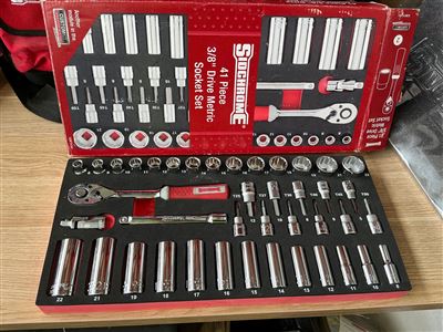 Sidchrome 41 PCE.Socket Set - 3/8” Drive - Metric Thumbnail