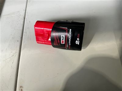 Milwaukee Battery-12 Volt - Tested Works Thumbnail