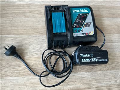 Makita Battery Charger and Battery Thumbnail