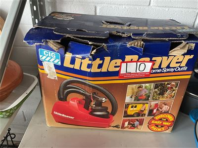 Little Beaver Spray Outfit Paint, The Easy Way To Paint, Electric, Untested, "Sold As Is" Thumbnail