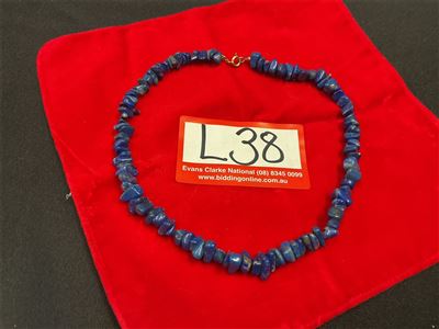 Blue Lapis Necklace Thumbnail