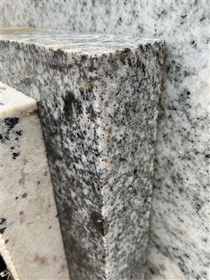 Granite Slab, Grey/White, 1350 x 730 x 30mm approx. Thumbnail