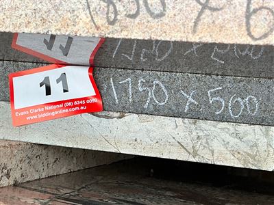Granite Slab, Black, 1750 x 500 x 30mm approx. Thumbnail