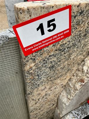 Granite Slab, Beige, 1950 x 700 x 20mm approx. Thumbnail