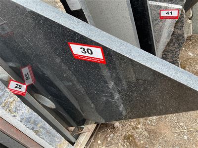 Granite Slab, Black, 1000 x 800 x 30mm approx. Thumbnail