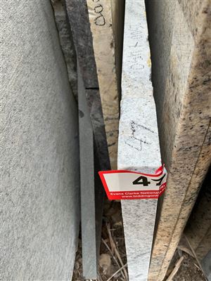 Granite Slab, White/Black, 450 x 2500 x 30mm approx. Thumbnail